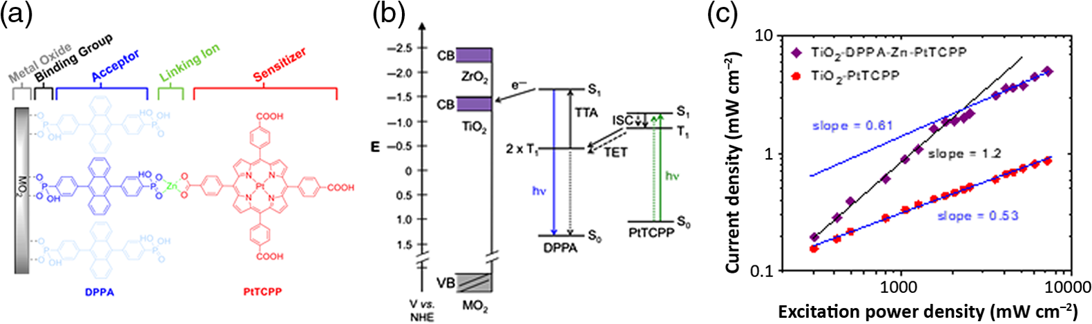 Organic Polymer Hosts for Triplet–Triplet Annihilation Upconversion Systems